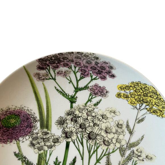 Set of 3 Bloomingville Floral Botanical 8.25" Appetizer Salad Plates - Picture 9 of 16